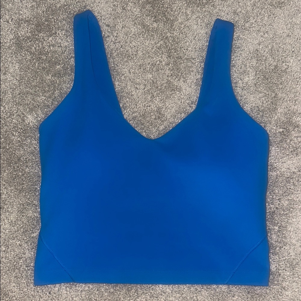 Vibrant Blue Sleeveless Top